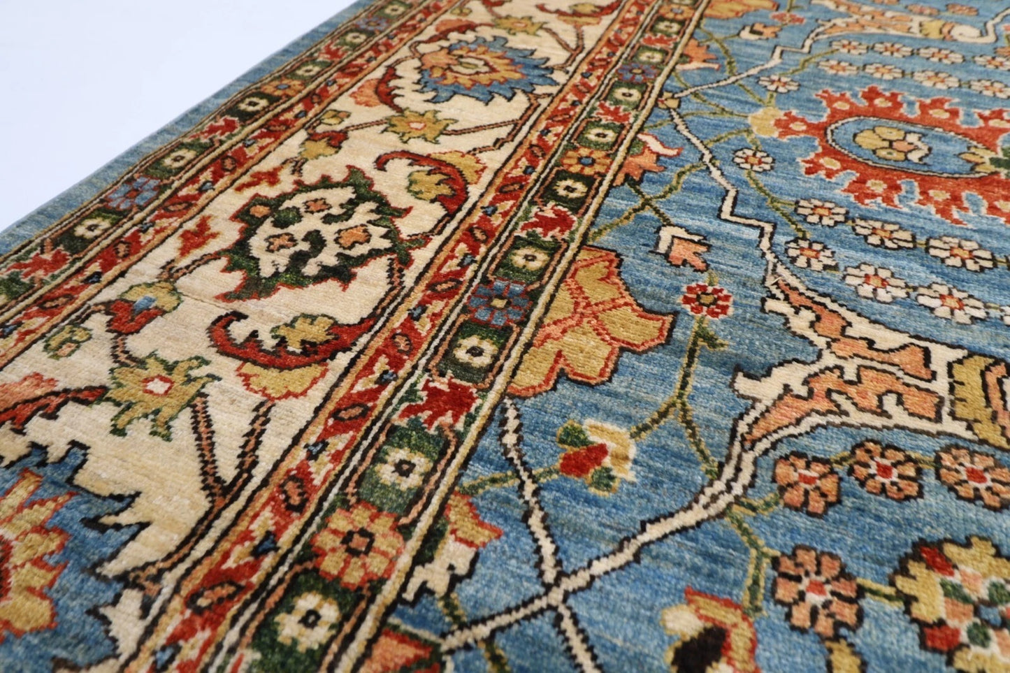270 x 393 cm | Bidjar Afghan Tribal Hand Knotted Carpet