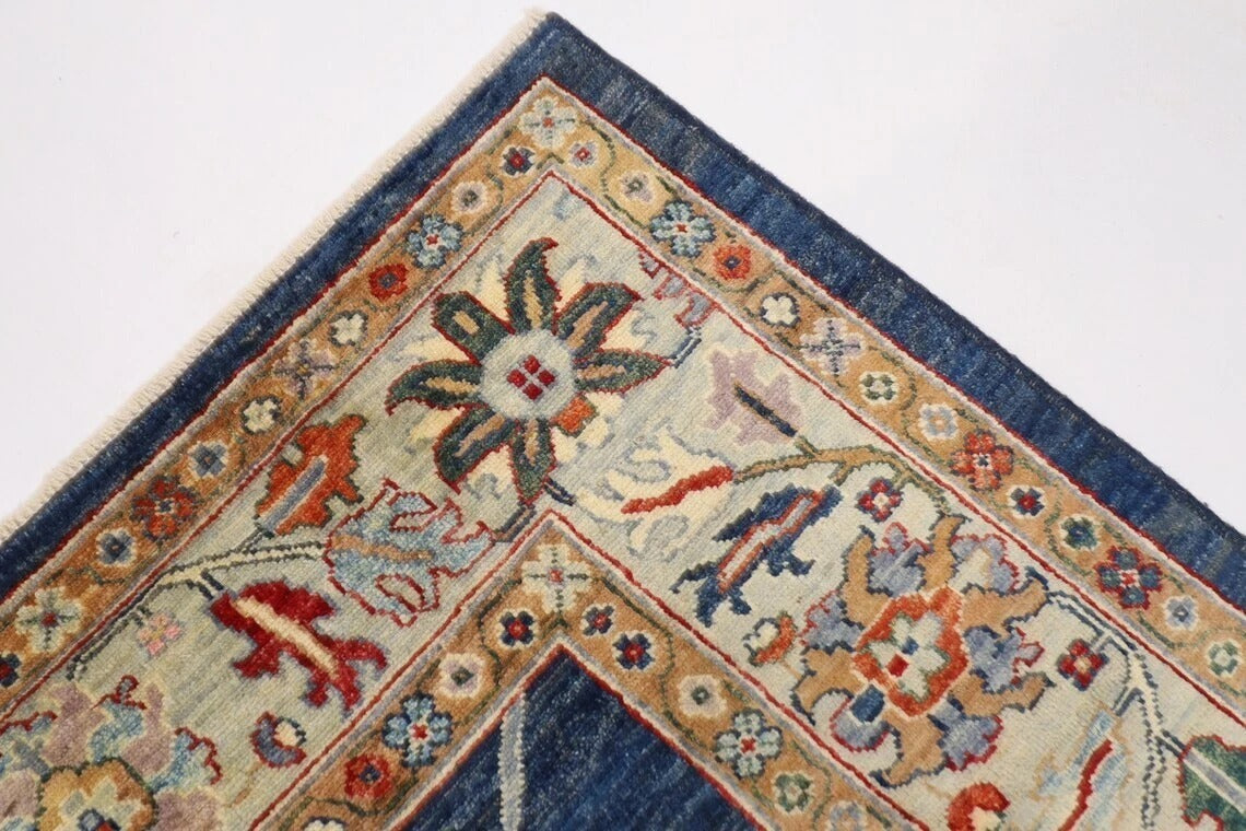 254 x 301 cm | Oushak Afghan Tribal Hand Knotted Carpet
