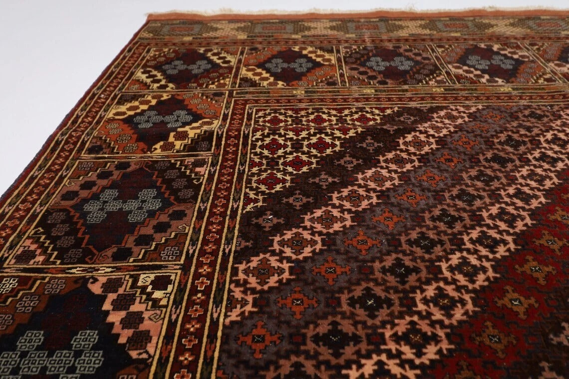 200 x 297 cm | Kabuli Silk Afghan Tribal Hand Knotted Carpet