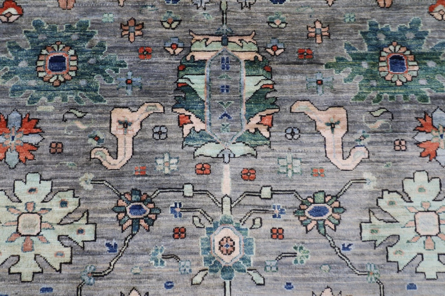 183 x 275 cm |  Bidjar Gray Afghan Tribal Hand Knotted Veg Dye Wool carpet