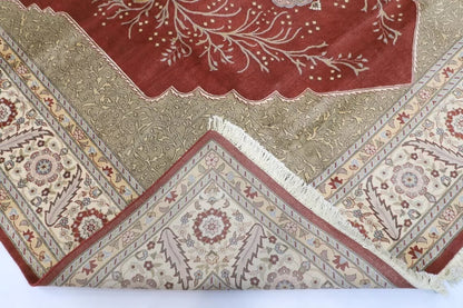 274 x 370 cm | Fine Heriz Tribal Hand Knotted Carpet