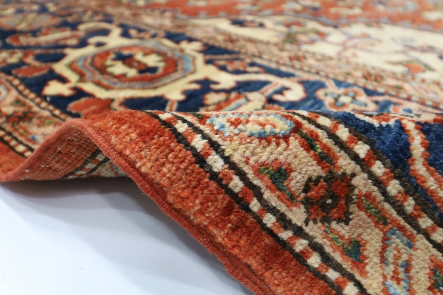 200 x 299 cm | Serapi Afghan Tribal Hand Knotted Carpet