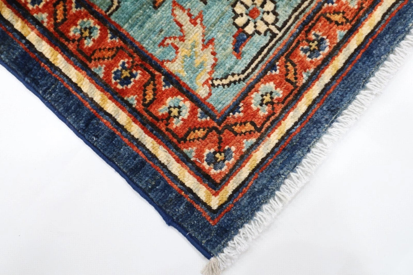 203 x 298 cm | Bidjar Afghan Tribal Hand Knotted Carpet
