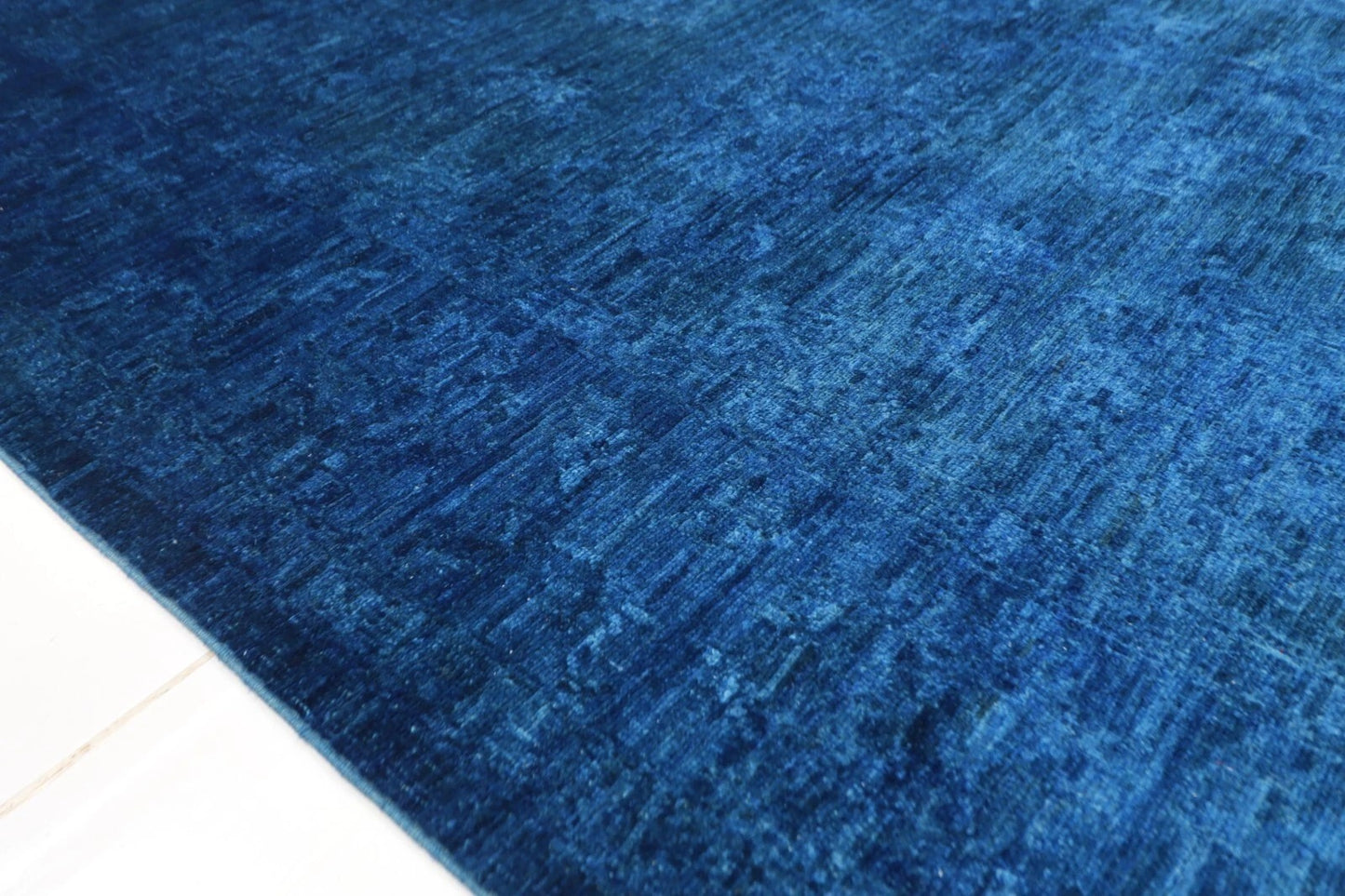 172 x 241 cm | Over Dye Afghan Tribal Hand Knotted Veg Dye Wool Carpet