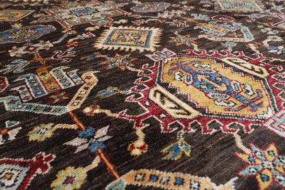 248 x 330 cm | Waziri Afghan Tribal Hand Knotted Carpet