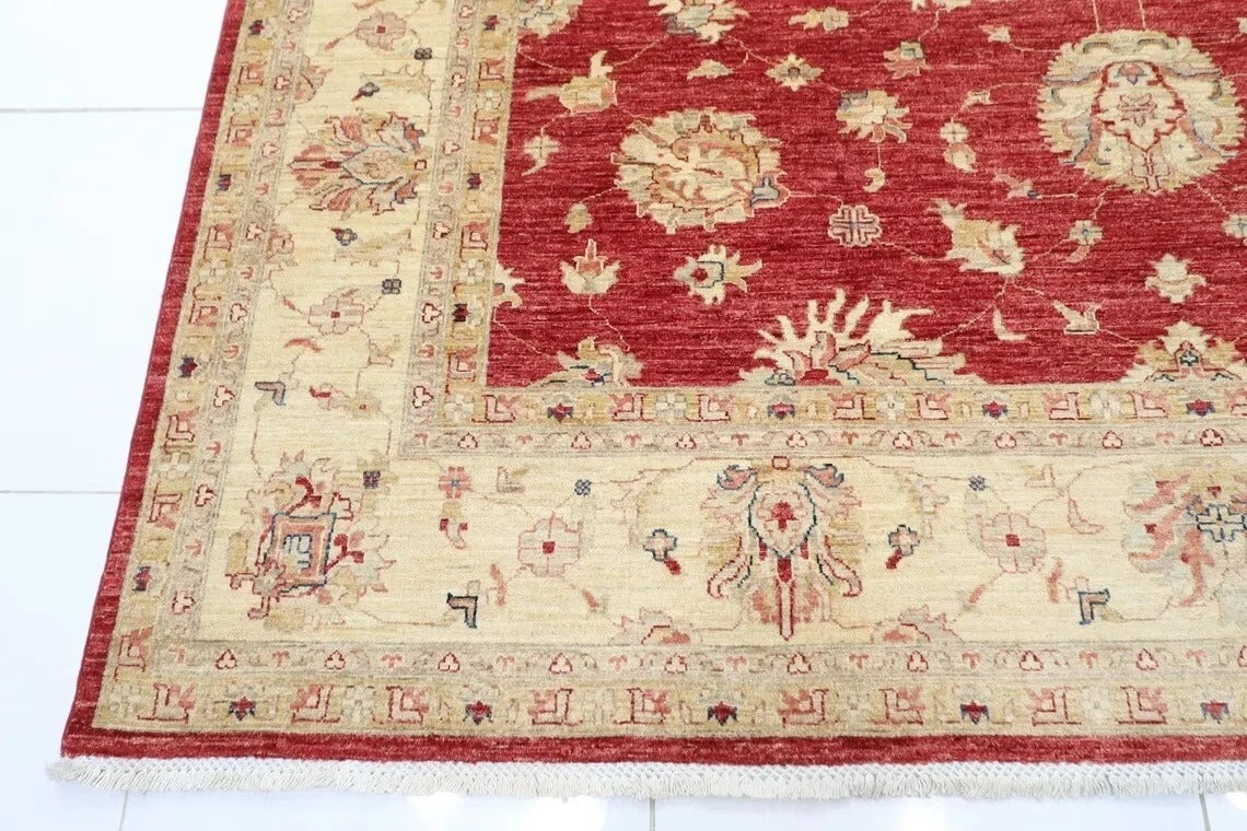 273 x 377 cm | Chobi Afghan Tribal Hand Knotted Carpet