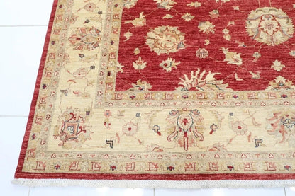 273 x 377 cm | Chobi Afghan Tribal Hand Knotted Carpet