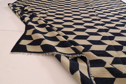 252 x 295 cm | Flat Weaved Afghan Tribal Hand Knotted Kilim