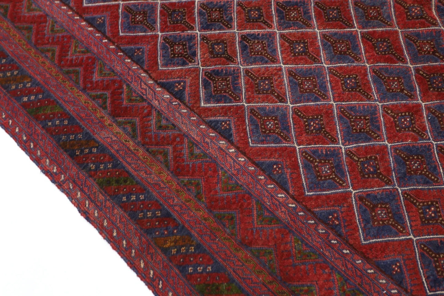 200 x 270 cm | Flat Weaved Carpet Kilim Afghan Tribal Hand Knotted Carpet