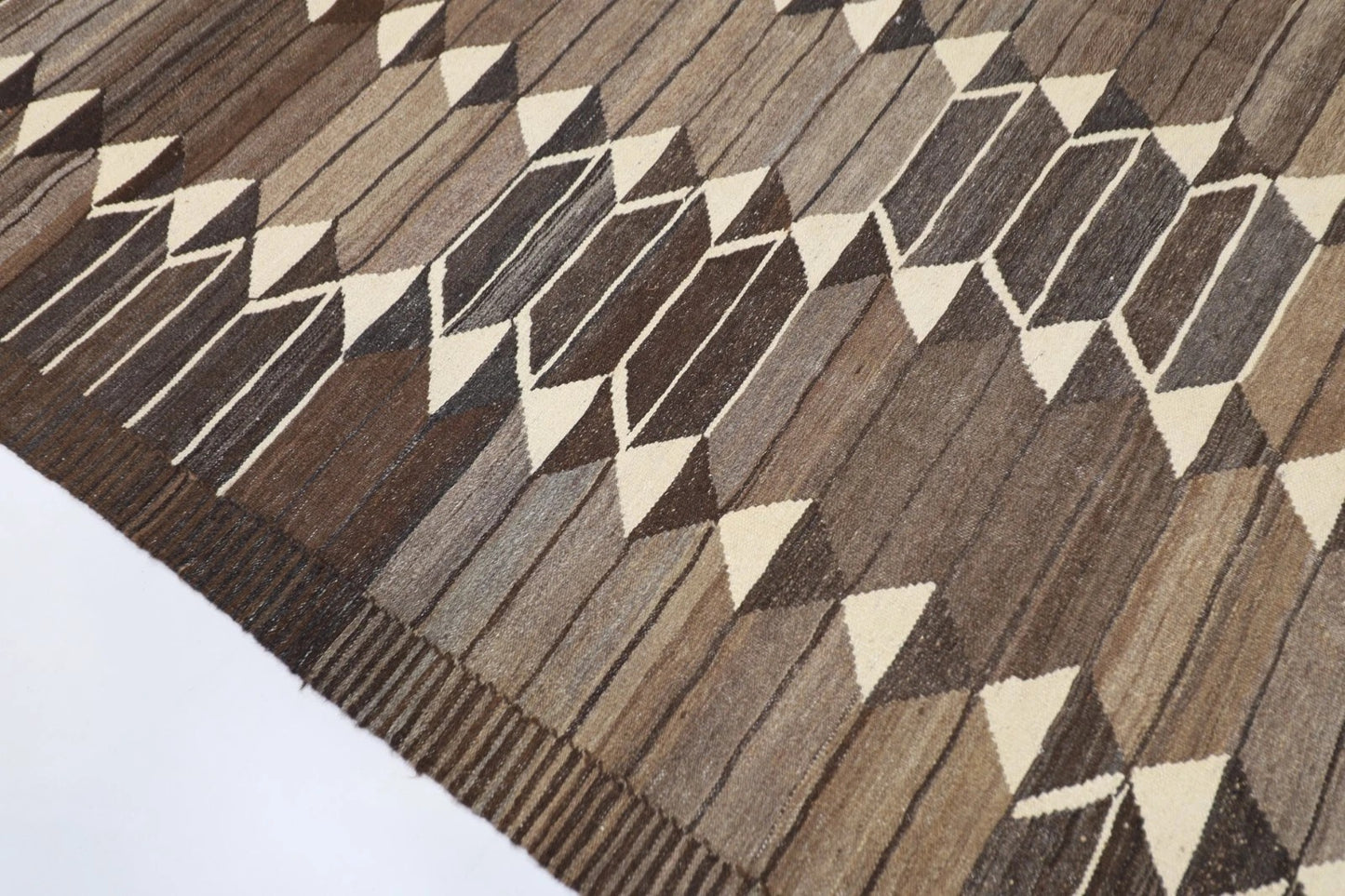 200 x 307 cm | Flat Weaved Afghan Tribal Hand Knotted Kilim