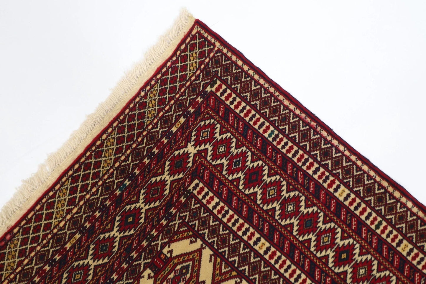 122 x 173 cm | Afghan Tribal Hand Knotted Veg Dye Wool carpet