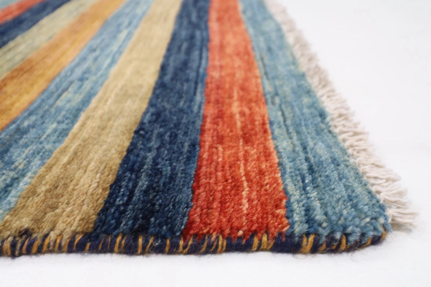 196 x 294 cm | Gabbeh Afghan Tribal Hand Knotted Carpet