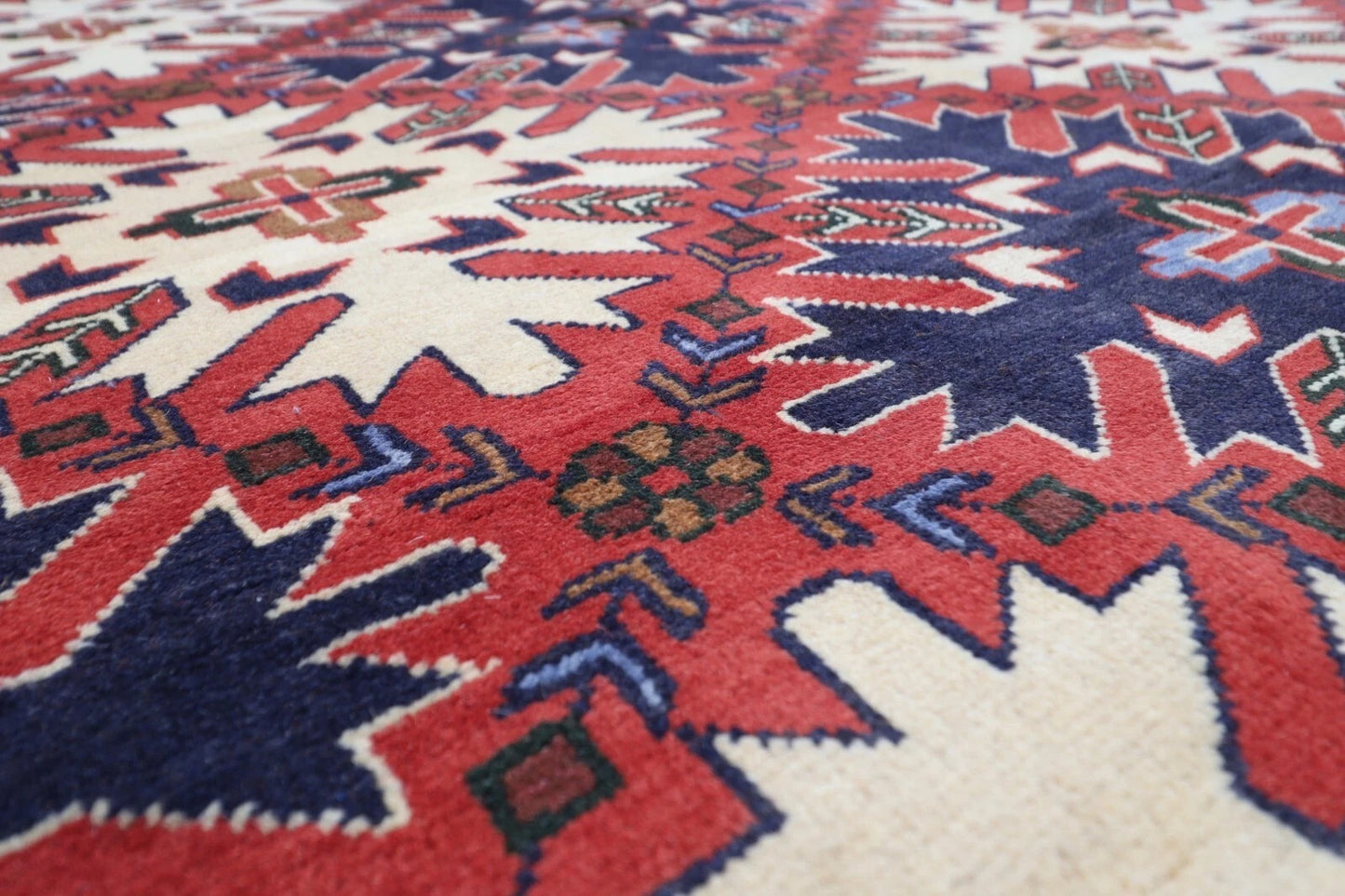 176 x 256 cm | Maranoce Afghan Tribal Hand Knotted Veg Dye Wool Carpet