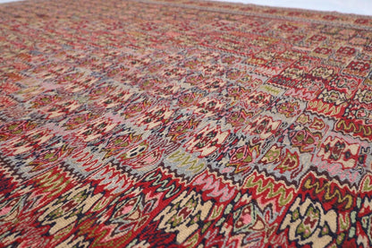 205 x 293 cm | Sumak Flat Weaved Kilim Afghan Tribal Hand Knotted Carpet