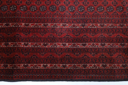 194 x 298 cm | Bokhara Afghan Tribal Hand Knotted Carpet