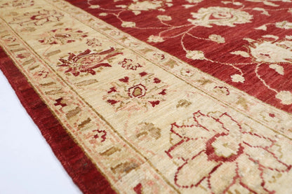 177 x 223 cm | Chobi Afghan Tribal Hand Knotted Veg Dye Wool Carpet