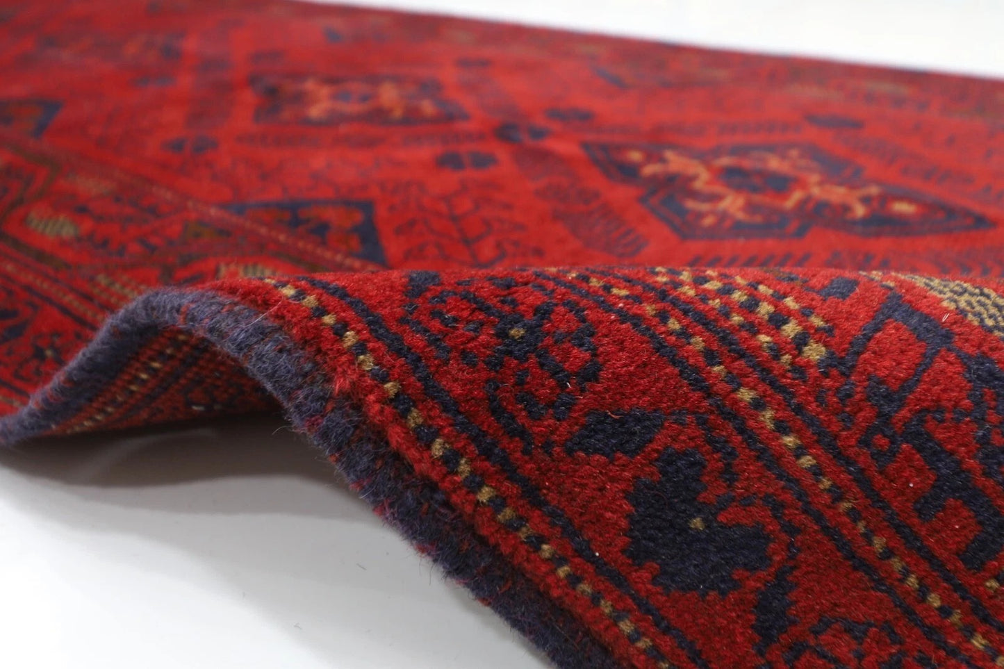 80 x 196 cm | Khal Mohammadi Afghan Tribal Hand Knotted Wool Runner