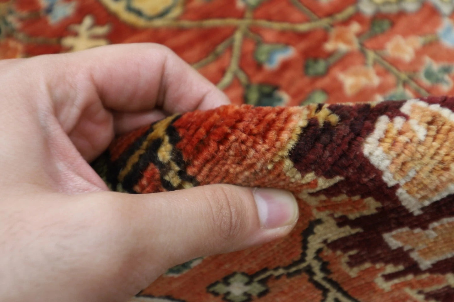 271 x 363 cm | Bidjar Afghan Tribal Hand Knotted Carpet