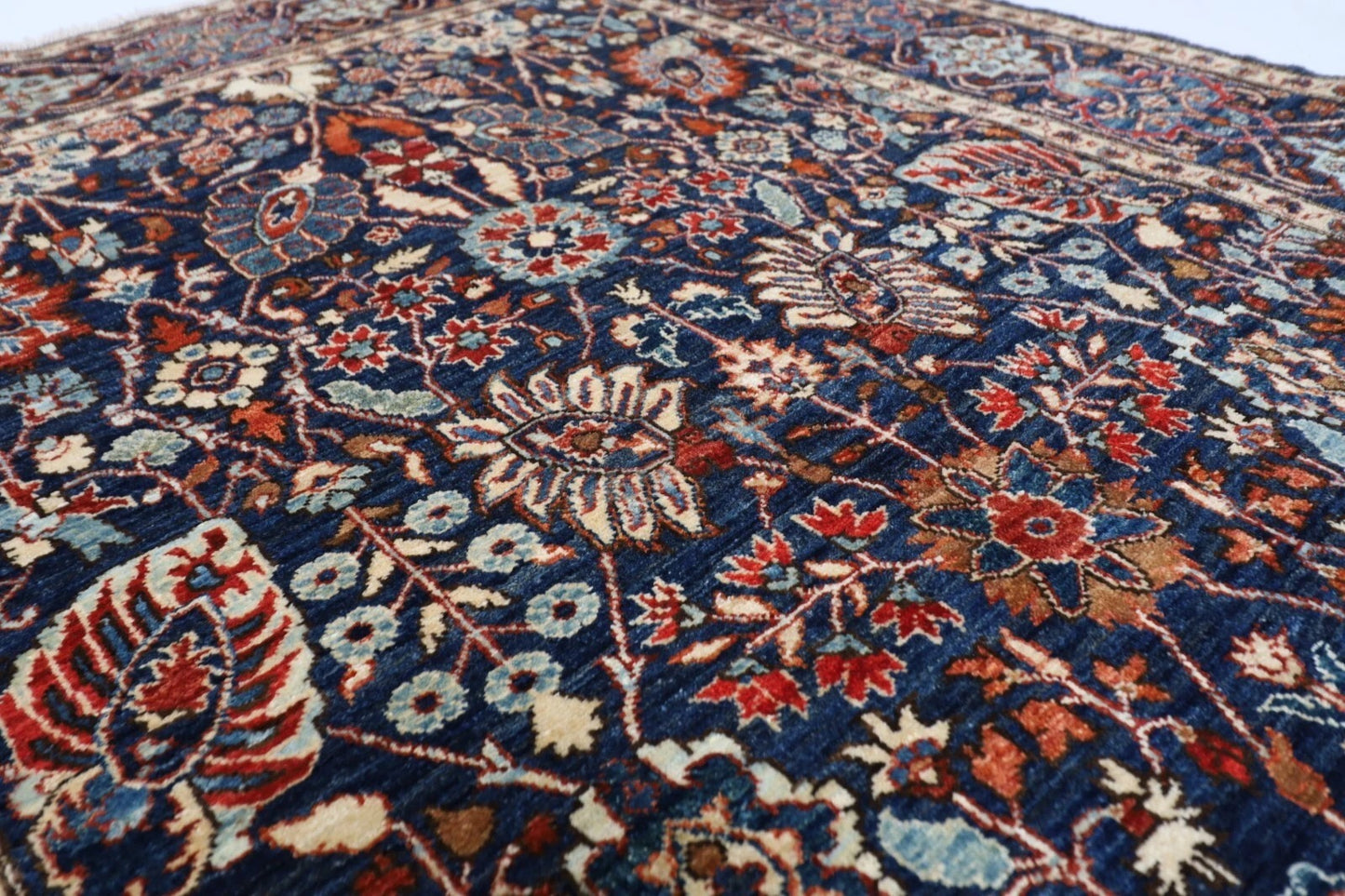 125 x 174 cm | Aryana Afghan Tribal Hand Knotted Veg Dye Wool carpet