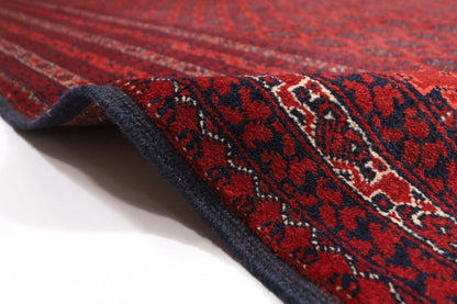 254 x 354 cm | Mori Bokhara Afghan Tribal Hand Knotted Carpet