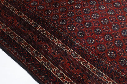 149 x 198 cm | Belgic Tribal Hand Knotted Wool Carpet