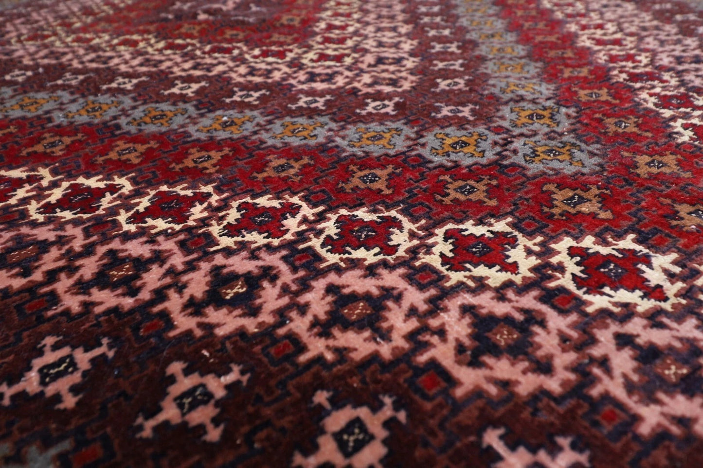 196 x 294 cm | Kabuli Silk Afghan Tribal Hand Knotted Carpet