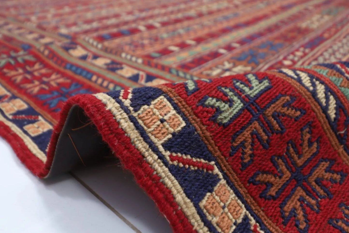 183 x 298 cm | Flat Weaved Kilim Tribal Hand Knotted Carpet