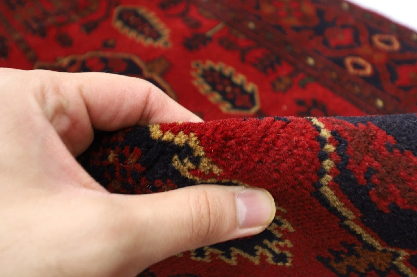 83 x 505 cm | Khal Mohammadi Afghan Tribal Hand Knotted Wool Runner