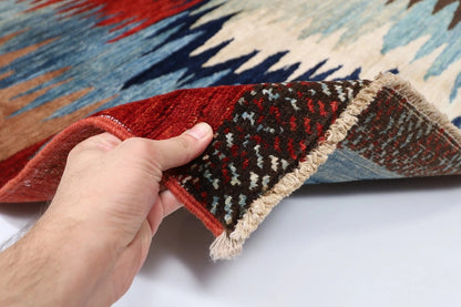 130 x 184 cm | Gabbeh Afghan Tribal Hand Knotted Veg Dye Wool carpet