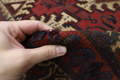 177 x 254 cm | Vintage Kilim Afghan Tribal Hand Knotted Veg Dye Wool Carpet