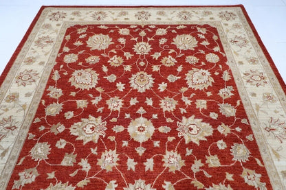 206 x 290 cm | Oriental Afghan Tribal Hand Knotted Carpet