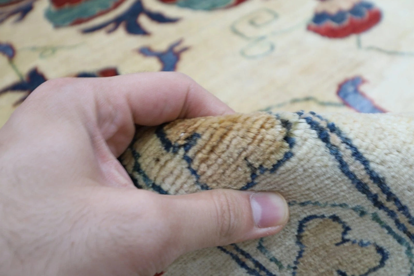 273 x 354 cm | Suzani Afghan Tribal Hand Knotted Carpet