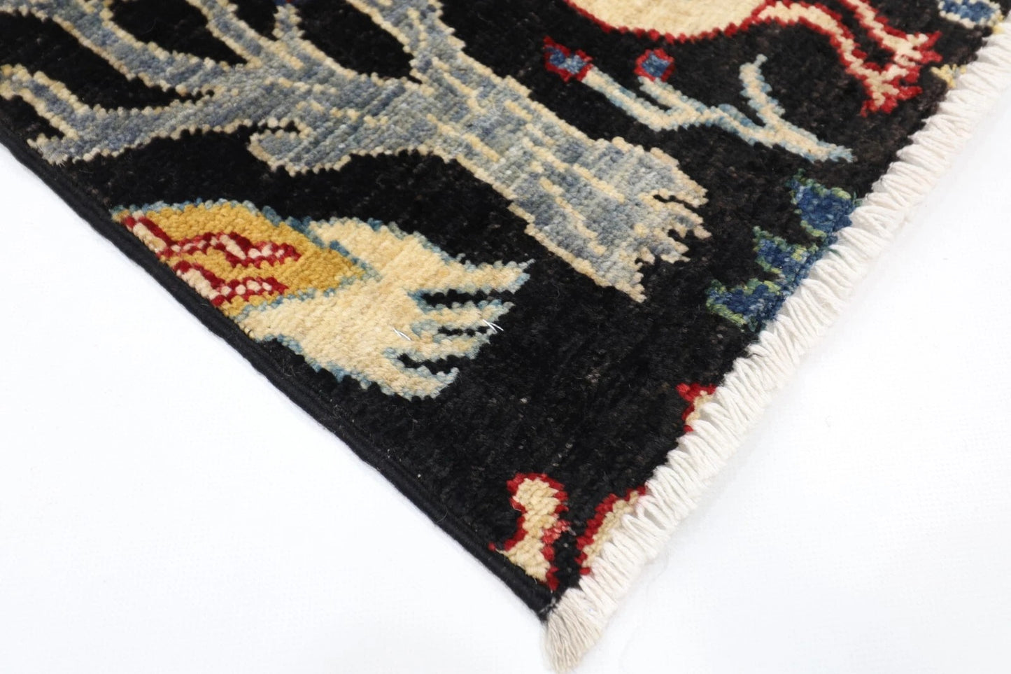 205 x 298 cm | Birds Afghan Tribal Hand Knotted Carpet