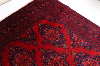 295 x 377 cm | Fine Belgic Afghan Tribal Hand Knotted Carpet