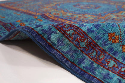 130 x 180 cm | Mamluk Afghan Tribal Hand Knotted Veg Dye Wool carpet