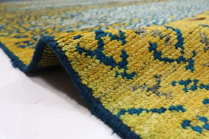 296 x 391 cm | Abstract Afghan Tribal Hand Knotted Carpet