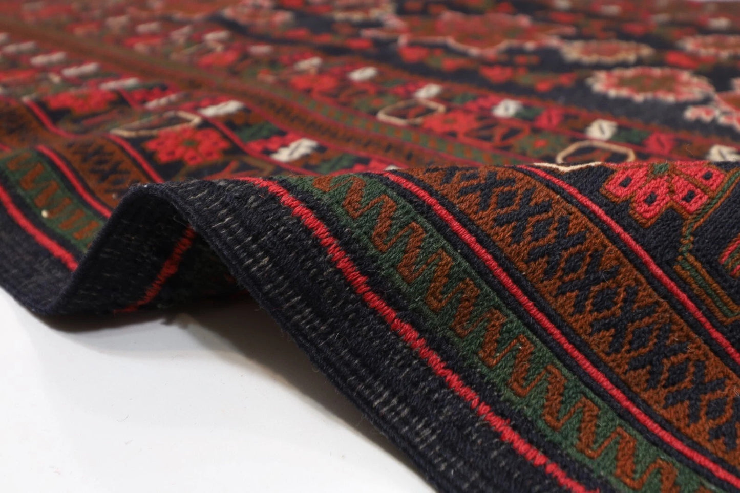 118 x 190 cm | Flat Weave Afghan Tribal Hand Knotted Veg Dye Wool carpet