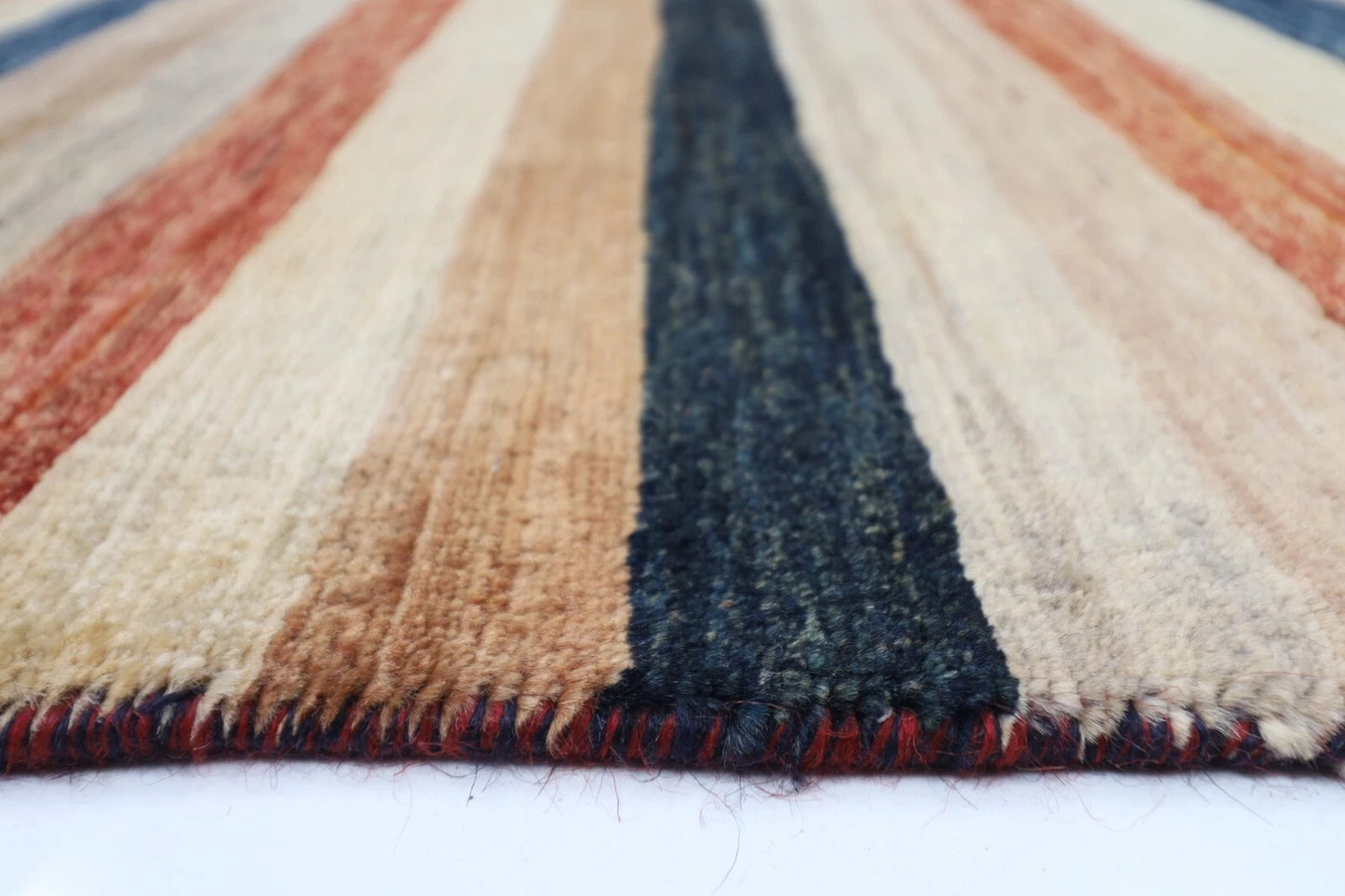 198 x 296 cm | Gabbeh Afghan Tribal Hand Knotted Carpet
