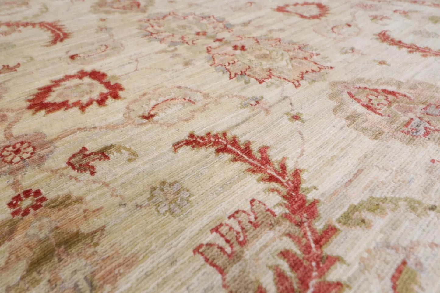 154 x 203 cm | Ziegler Afghan Tribal Hand Knotted Veg Dye Wool Carpet
