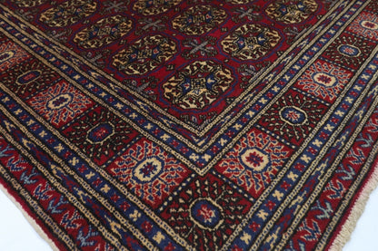 201 x 285 cm | Bokhara Tribal Hand Knotted Carpet