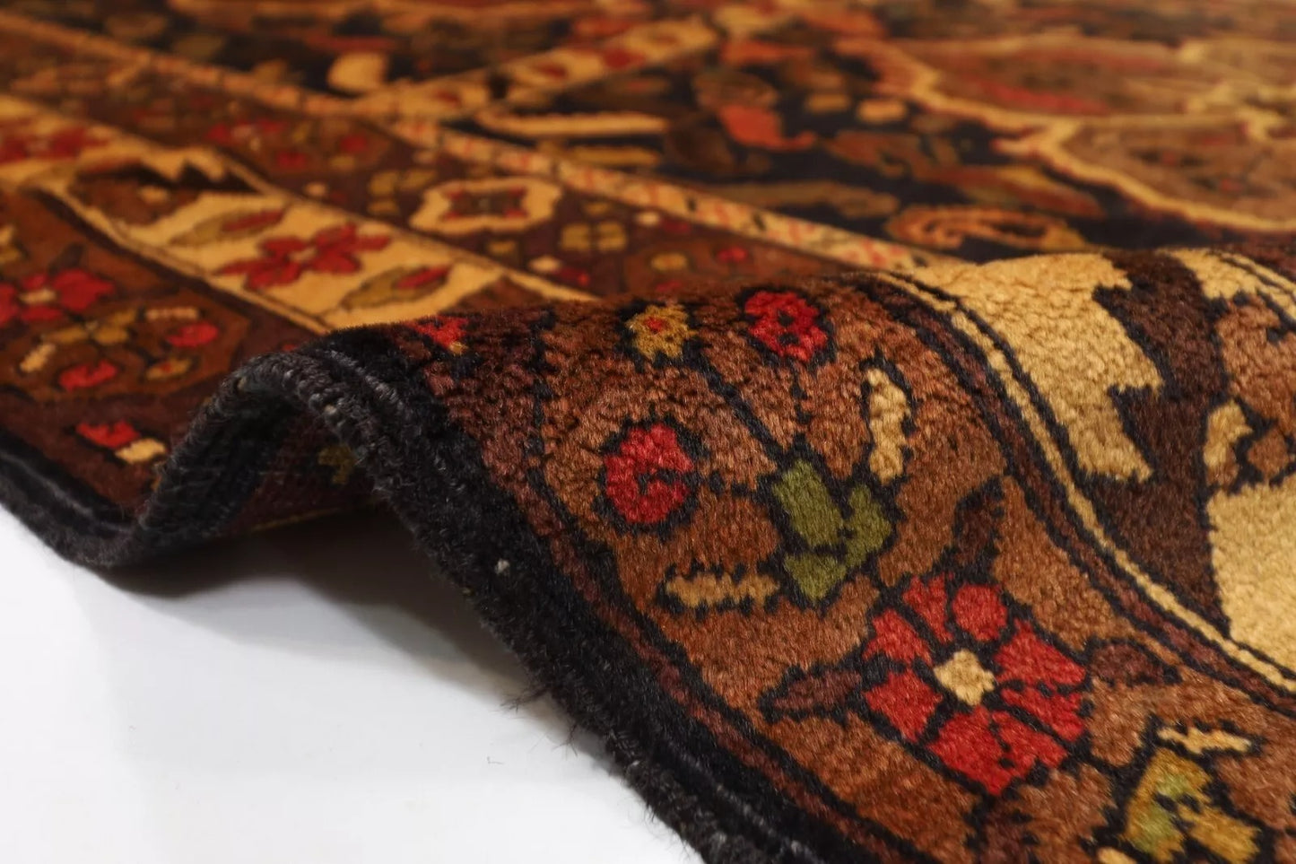 115 x 200 cm | Baluch Afghan Tribal Hand Knotted Veg Dye Wool carpet