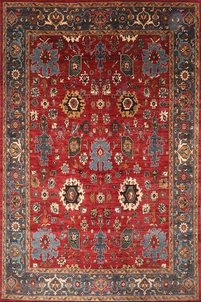 278 x 364 cm | Aryana Afghan Tribal Hand Knotted Carpet