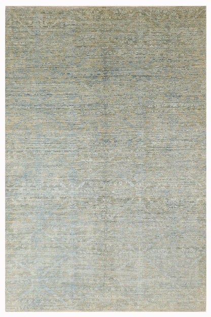 190 x 271 cm | Gabbeh Blue Afghan Tribal Hand Knotted Veg Dye Wool Carpet