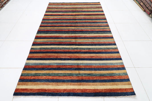 165 x 270 cm |  Gabbeh  Afghan Tribal Hand Knotted Veg Dye Wool carpet