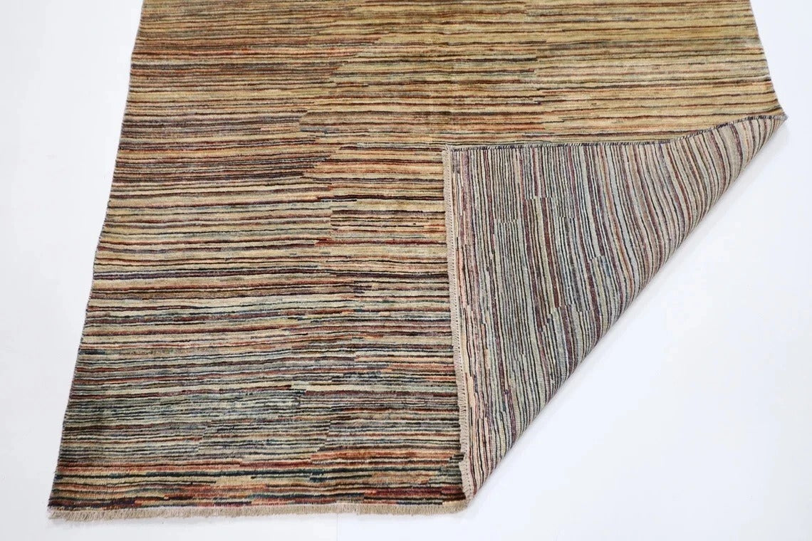 148 x 198 cm | Gabbeh Afghan Tribal Hand Knotted Veg Dye Wool carpet
