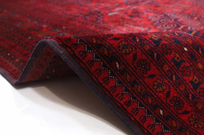 294 x 490 cm | Red Belgic Large Size Area Rug Hand Knotted Carpet Living Room Rug