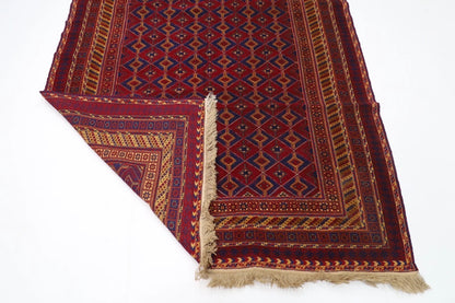 172 x 215 cm | Vintage Kilim Afghan Tribal Hand Knotted Veg Dye Wool Carpet