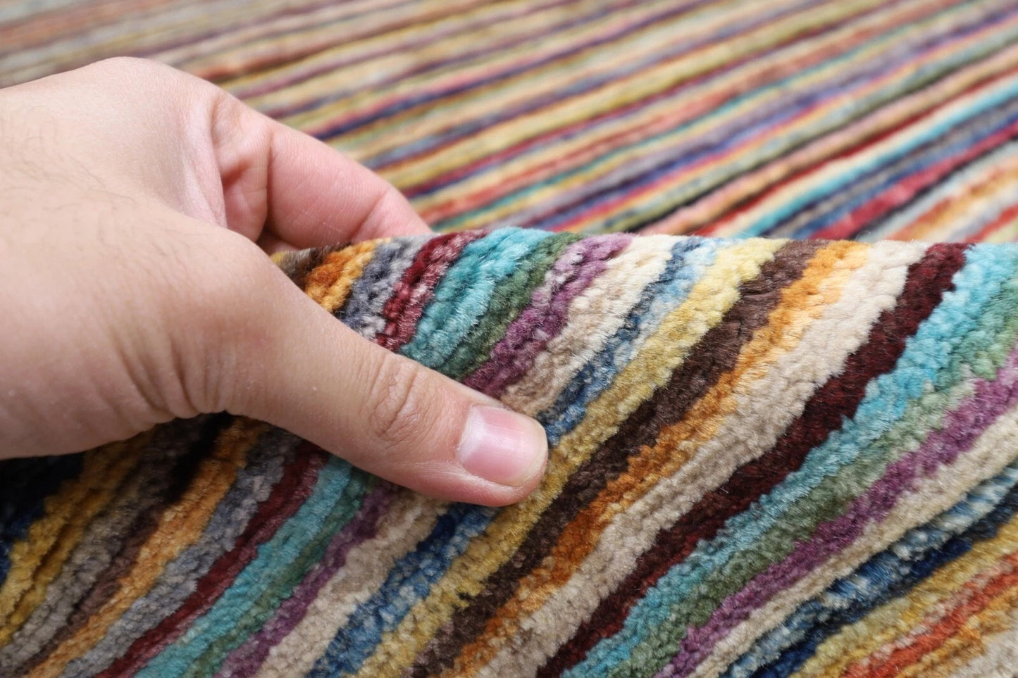 142 x 195 cm | Gabbeh Afghan Tribal Hand Knotted Veg Dye Wool carpet