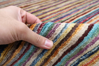 142 x 195 cm | Gabbeh Afghan Tribal Hand Knotted Veg Dye Wool carpet