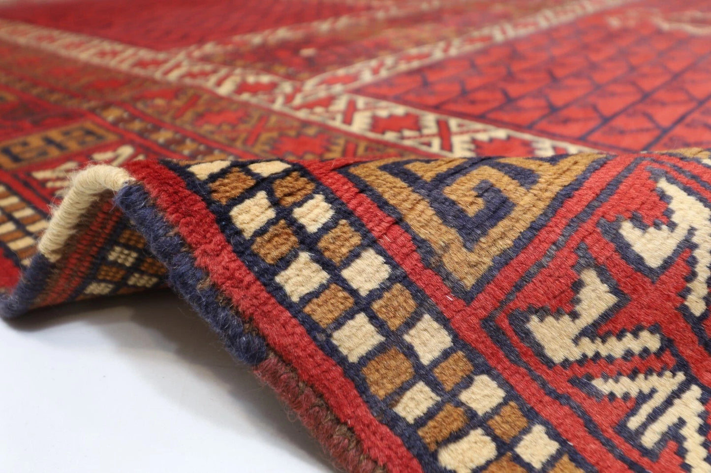 204 x 294 cm | Maranoce Afghan Tribal Hand Knotted Carpet